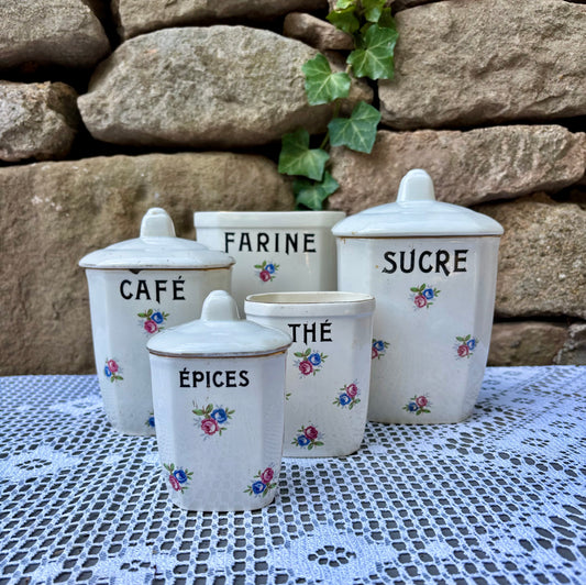 Pots à épices Digoin Sarreguemines