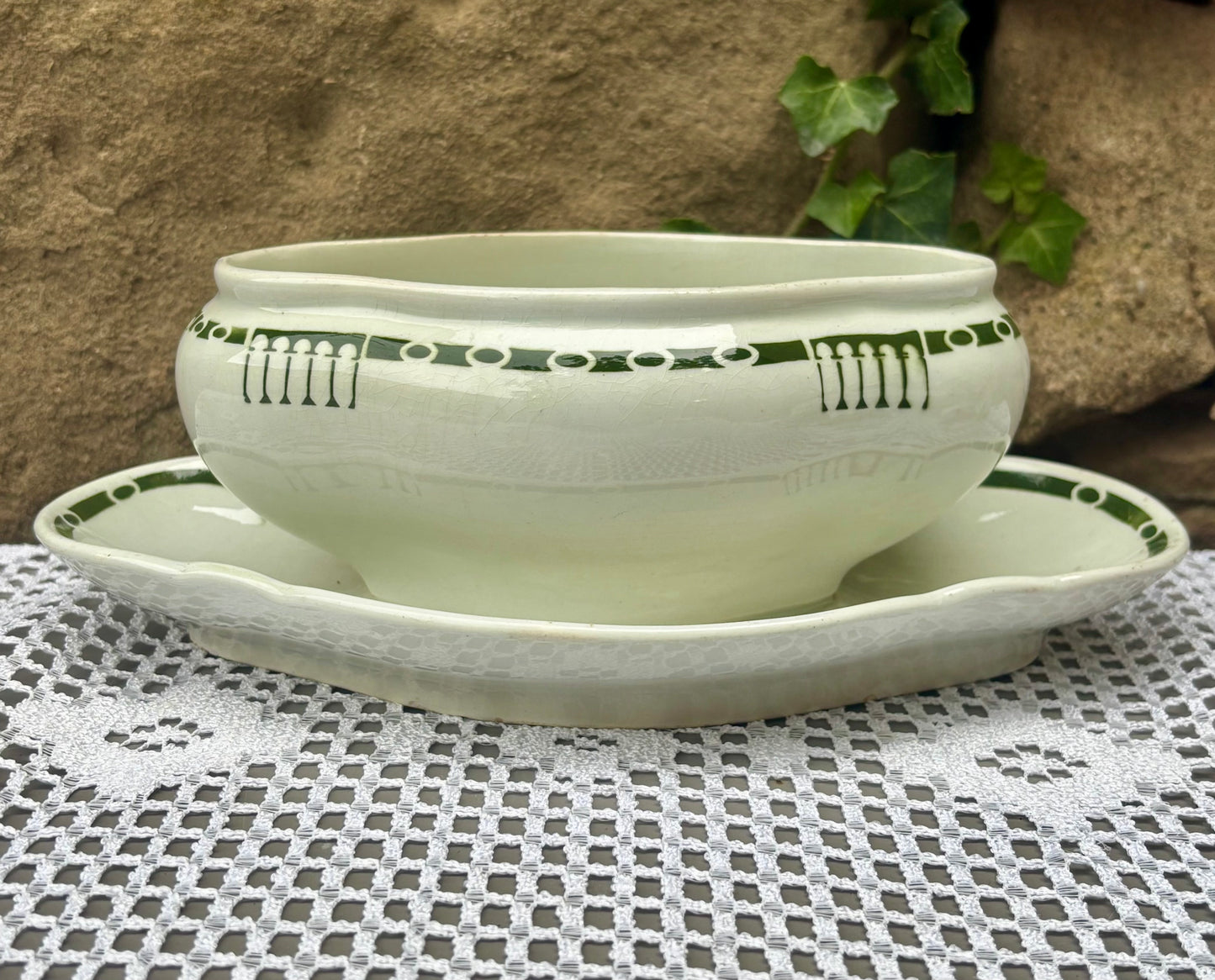 Saucière K&G Luneville modèle Londres 20s