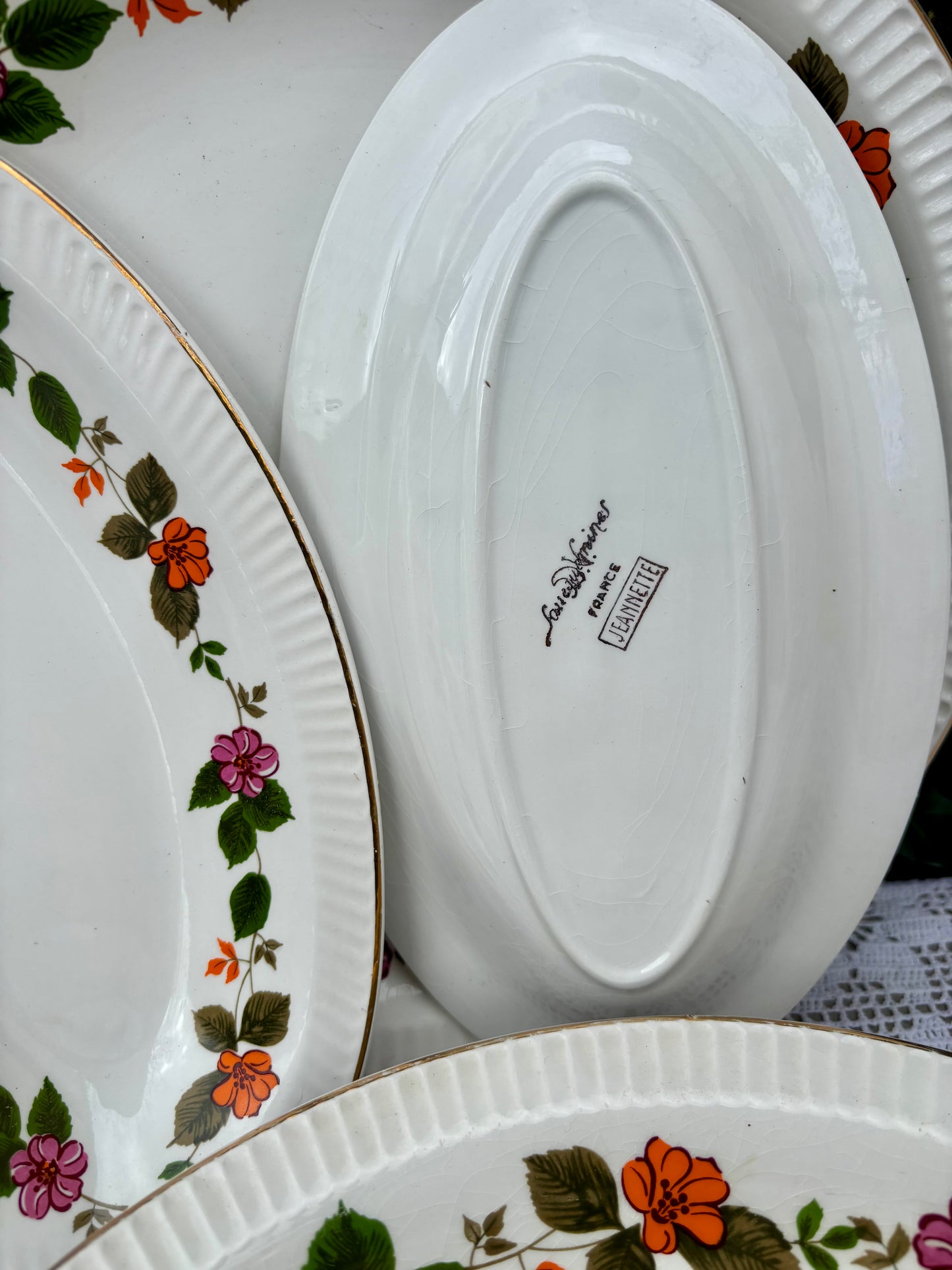 Service Sarreguemines modèle Jeannette