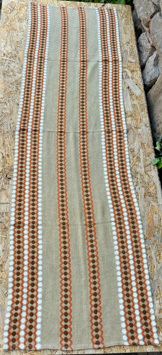 Chemin de table - tenture seventies