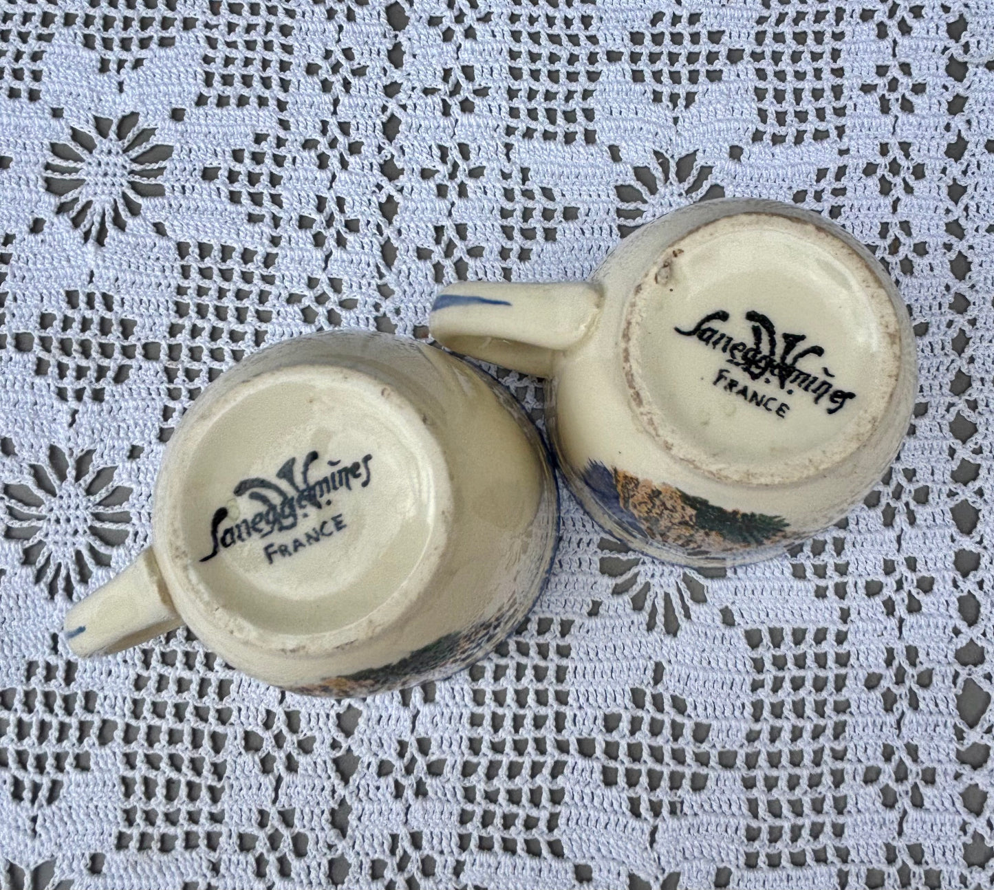 Tasses à café Sarreguemines