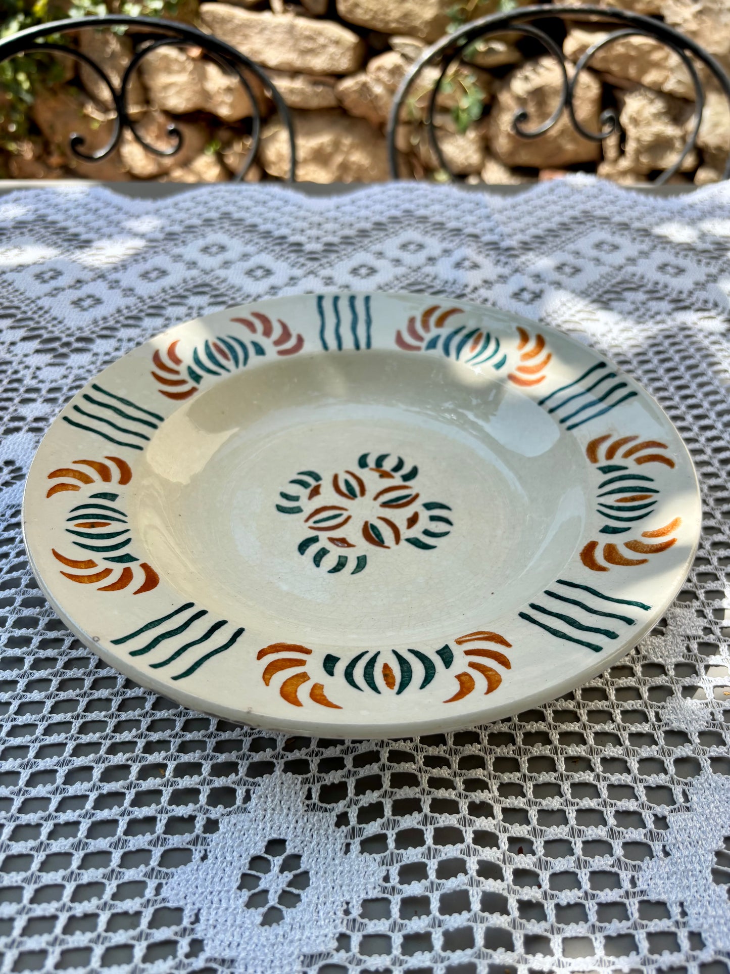 Assiette Frères Labrut modèle Boston