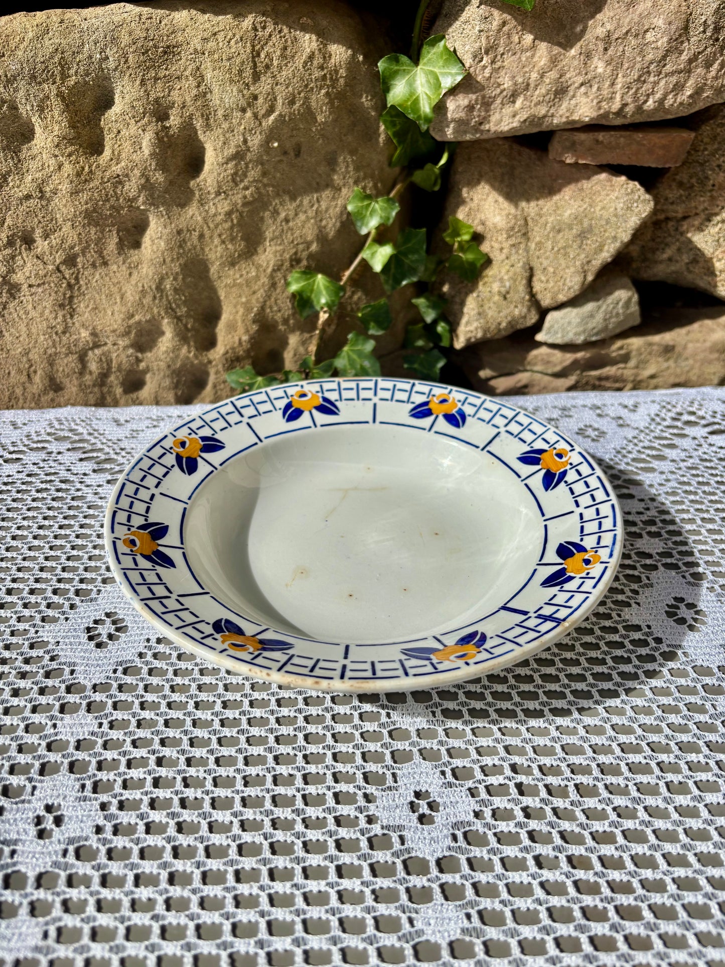 Assiette Ribeauvillé Sarreguemines