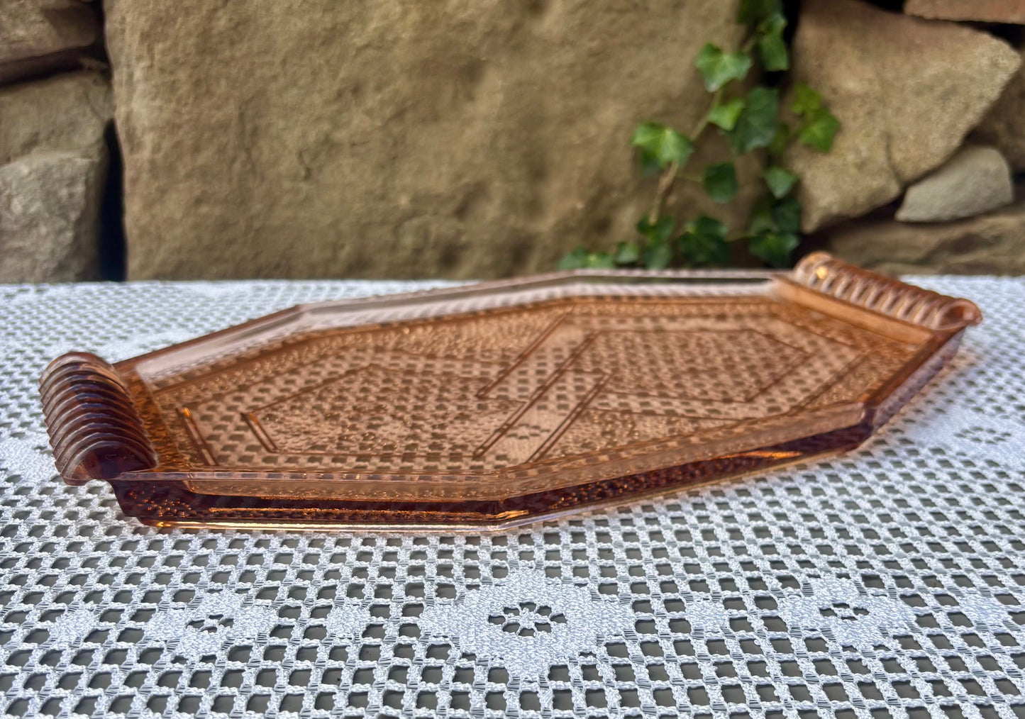 Plateau Rosaline art déco