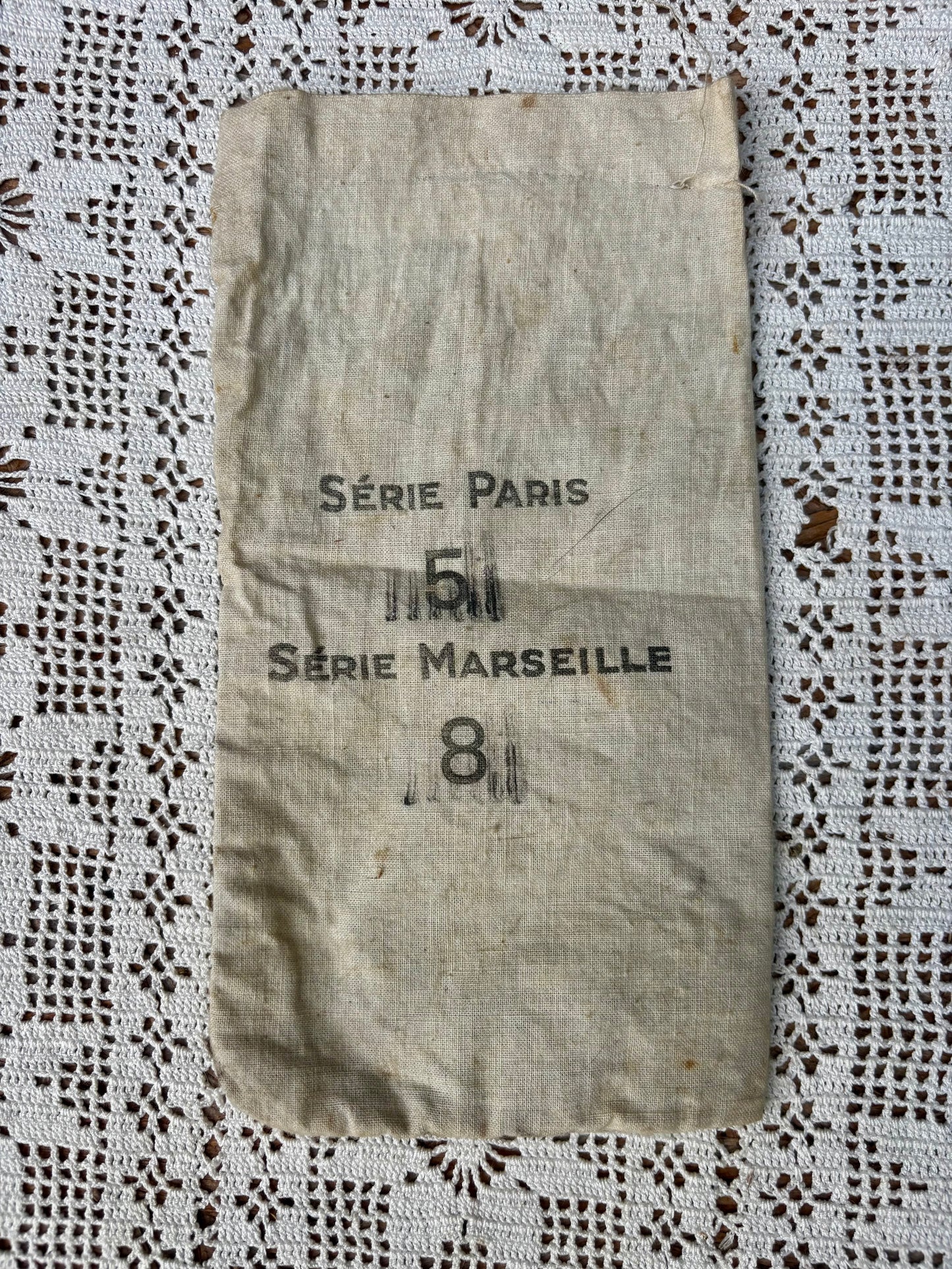 Petit sac en toile de jute