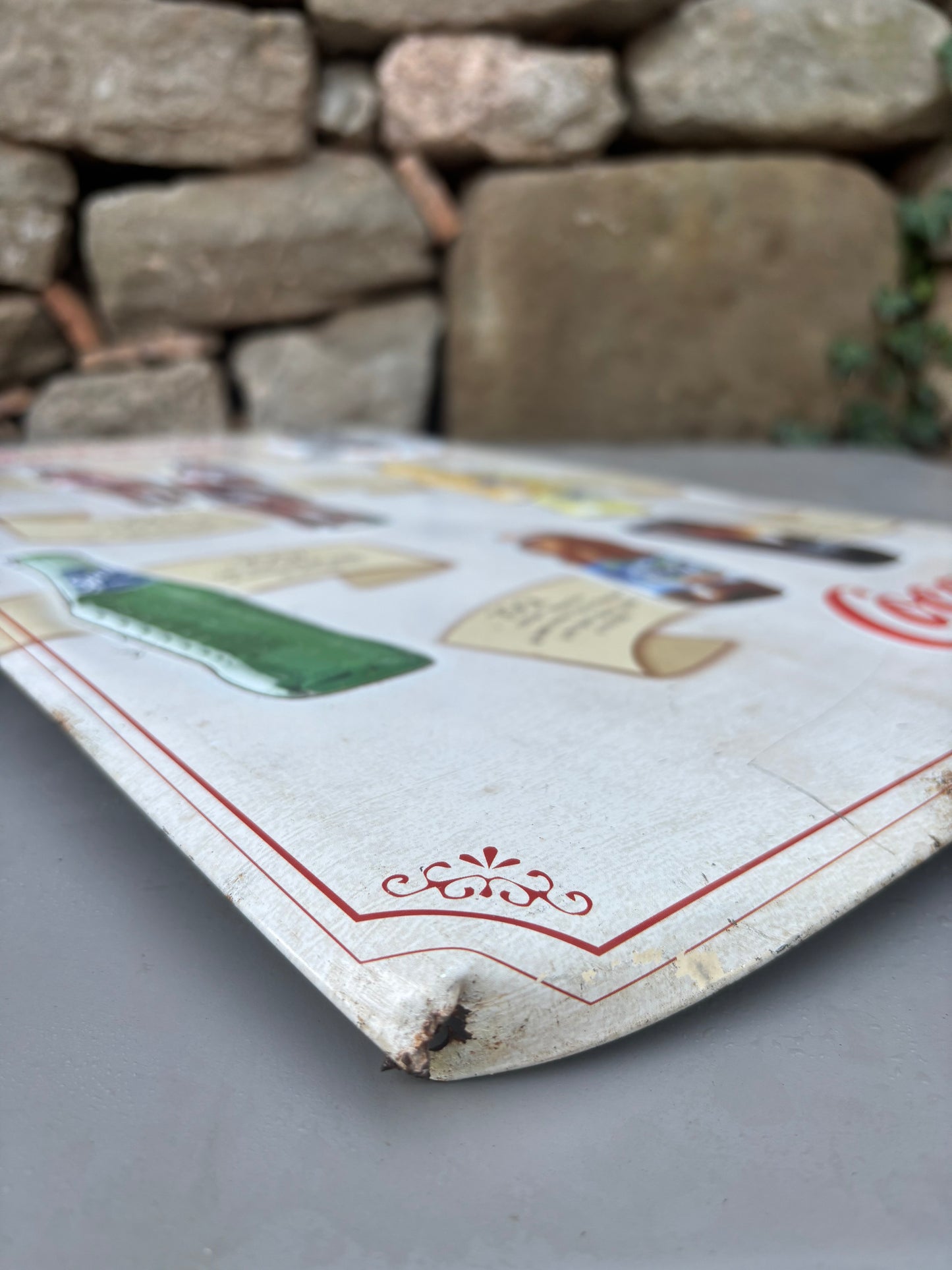 Plaque publicitaire Coca-Cola