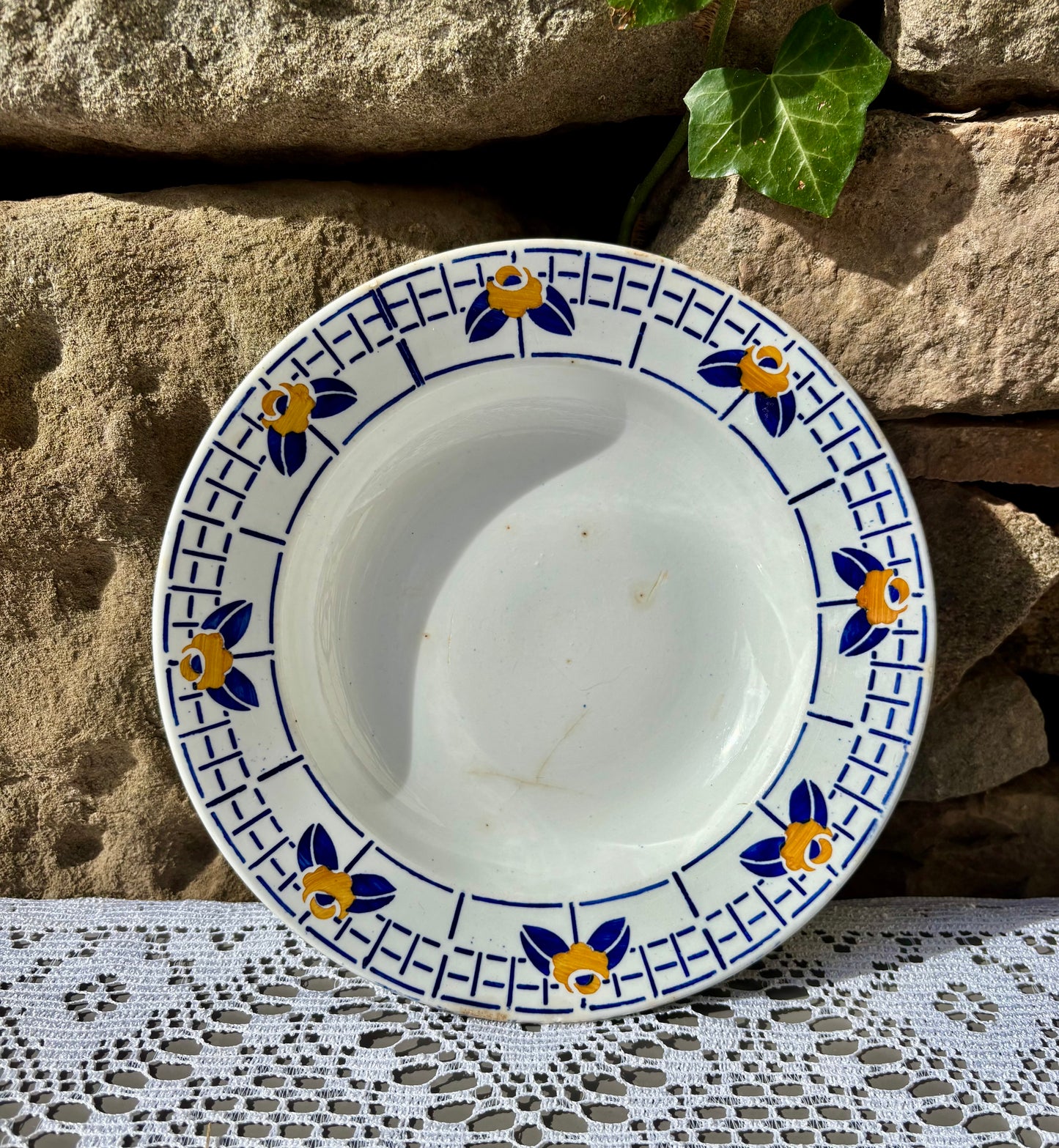 Assiette Ribeauvillé Sarreguemines