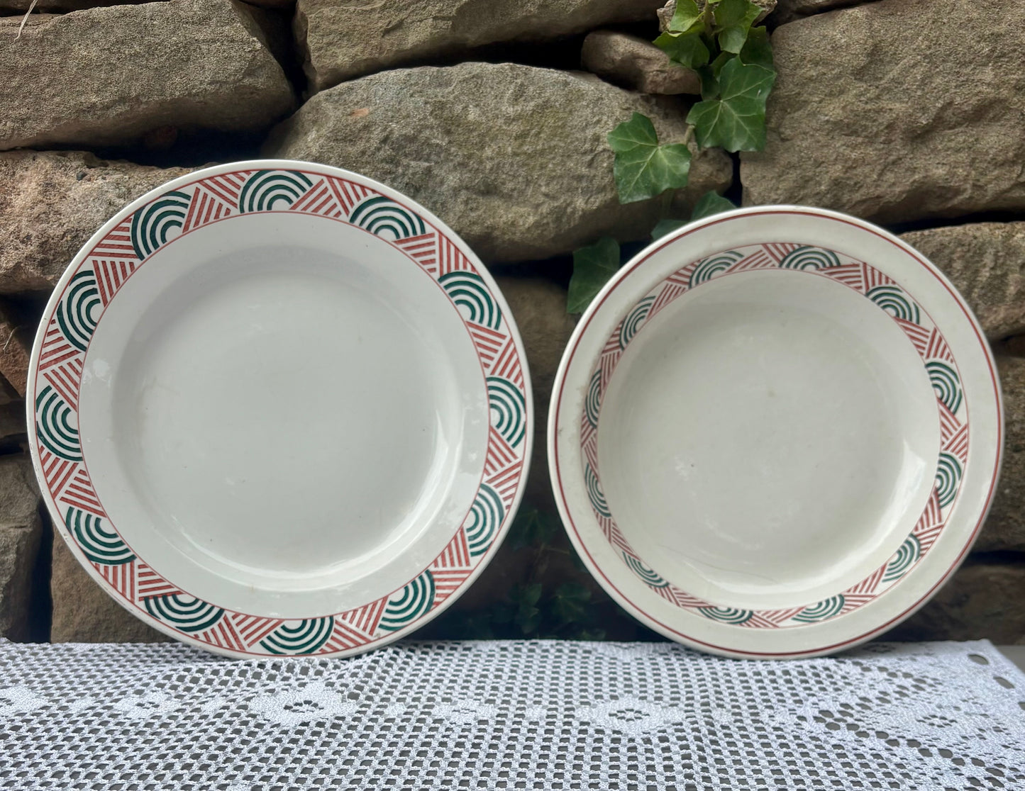 Plats Digoin Sarreguemines modèle Edenia