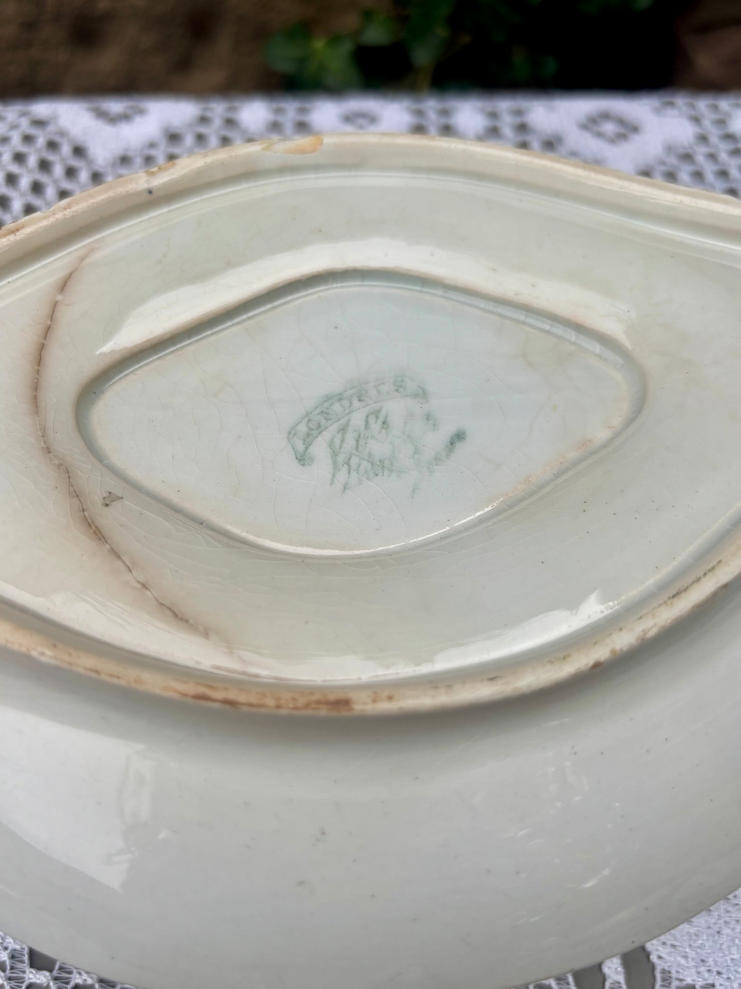 Saucière K&G Luneville modèle Londres 20s