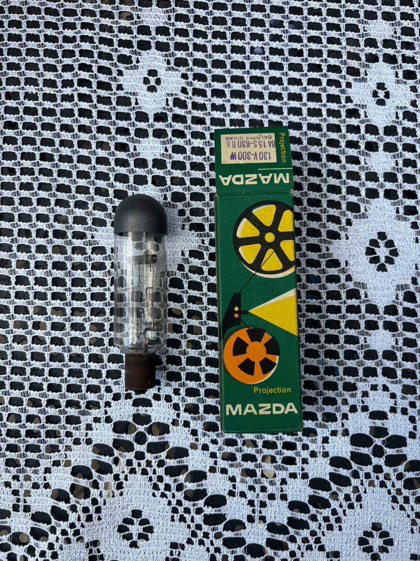 Projecteur diapositives Paximat 1950 ampoule d’origine