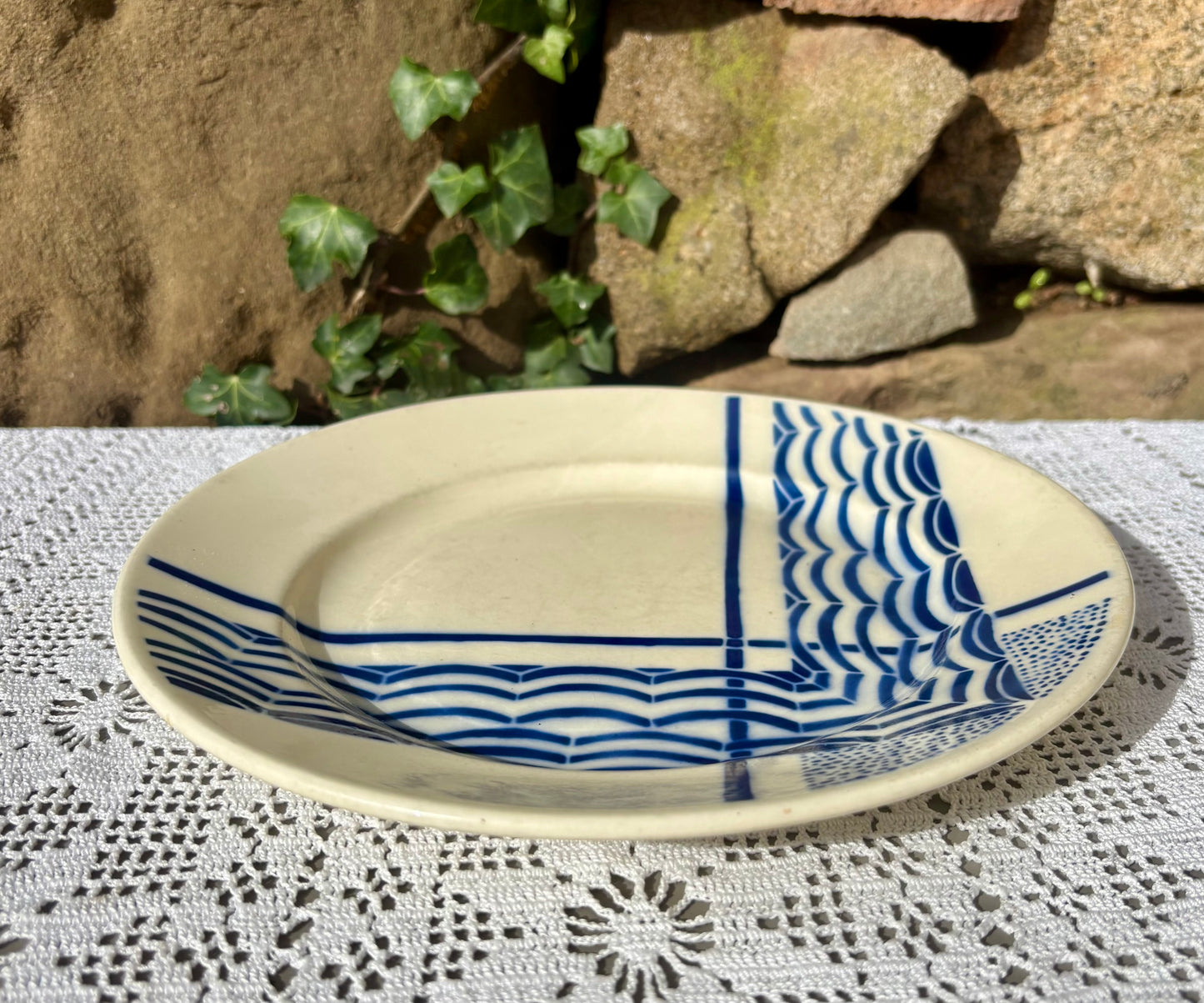 Assiette Badonviller modèle Orival