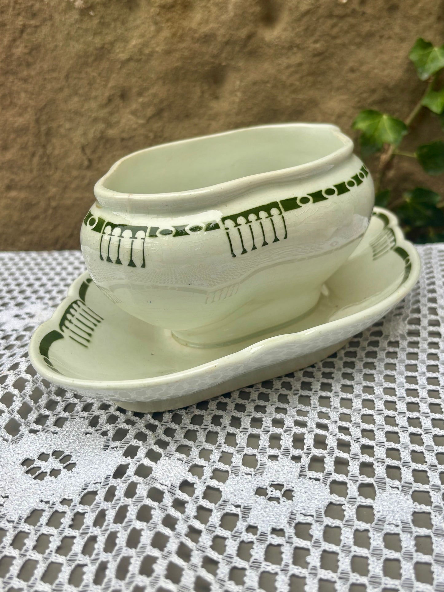 Saucière K&G Luneville modèle Londres 20s