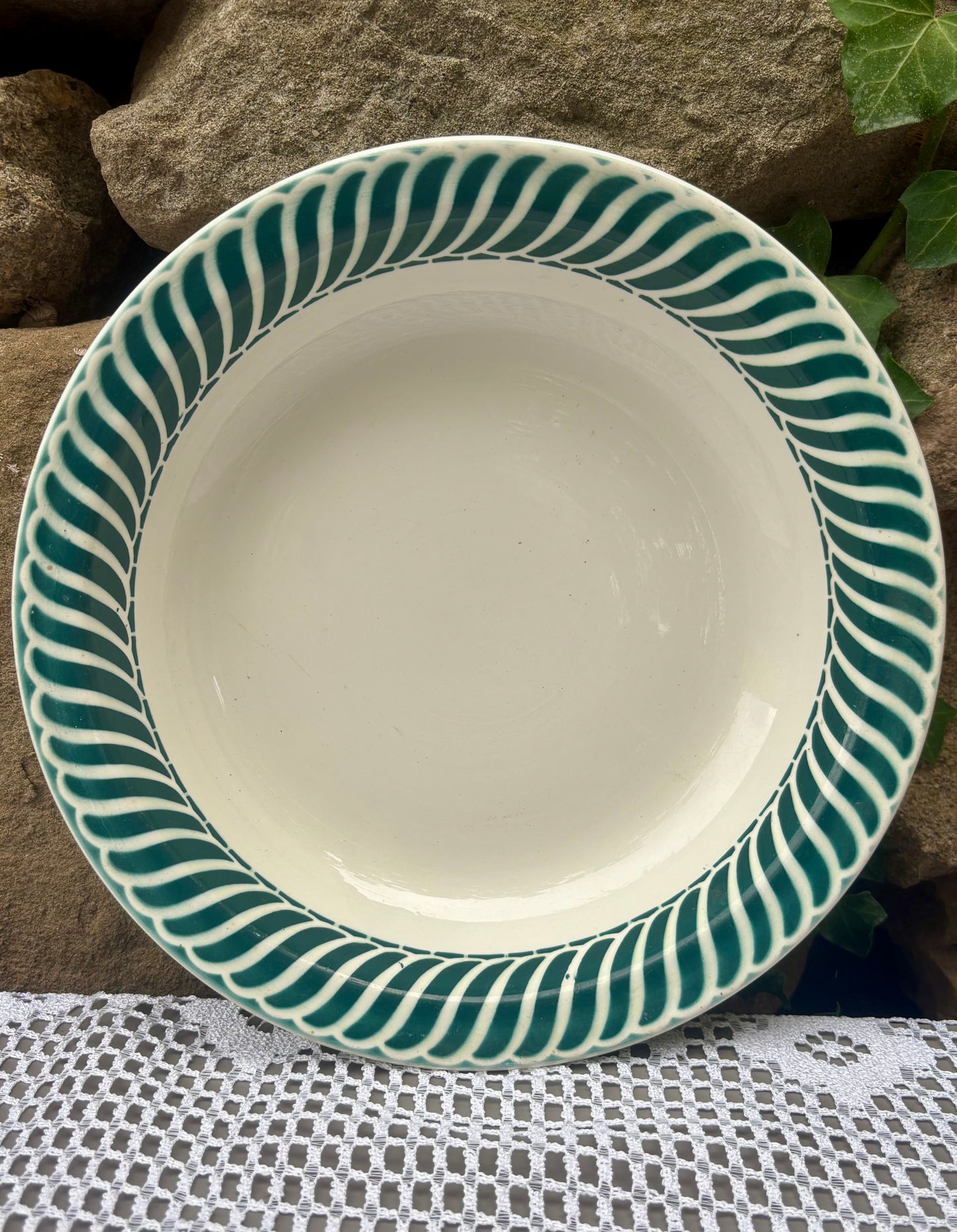 Plat Digoin Sarreguemines modèle Jacquot