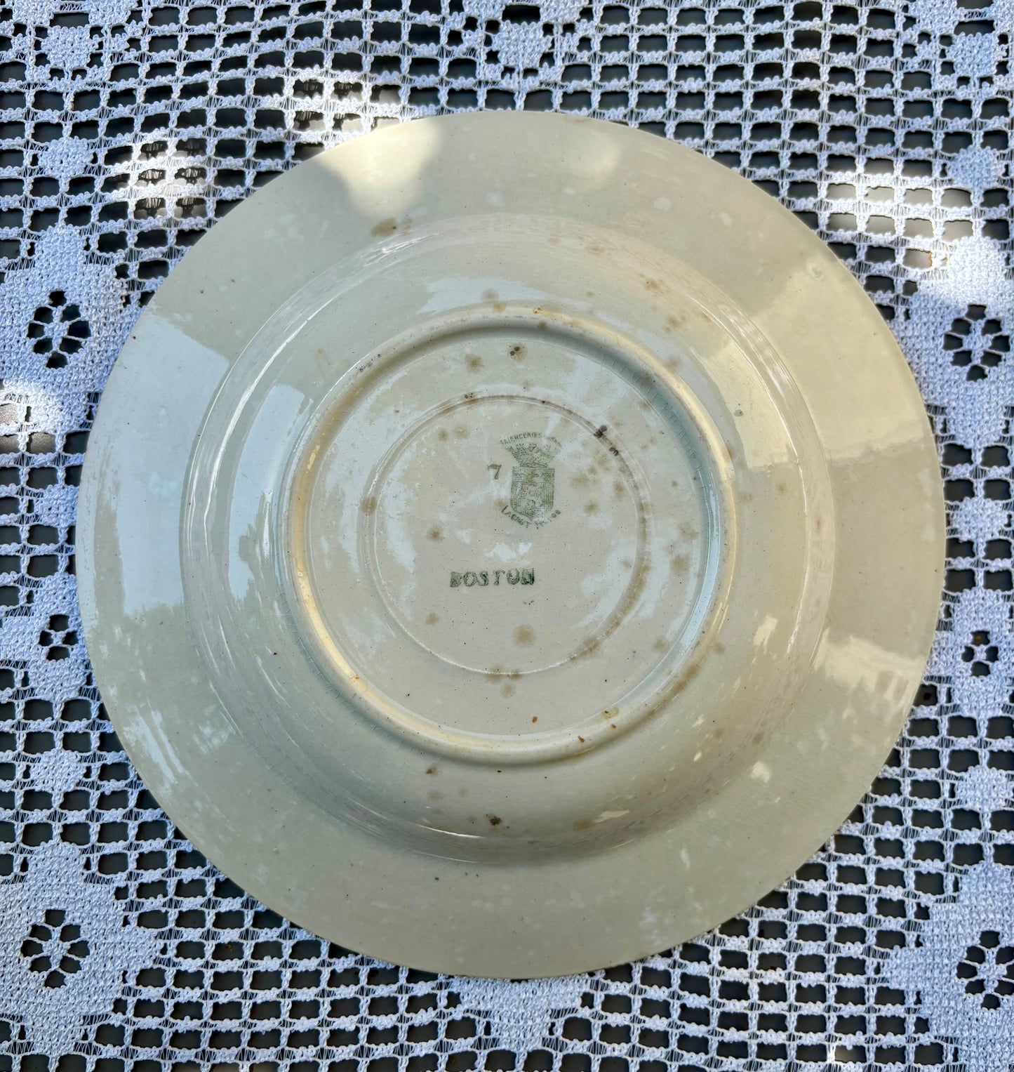 Assiette Frères Labrut modèle Boston