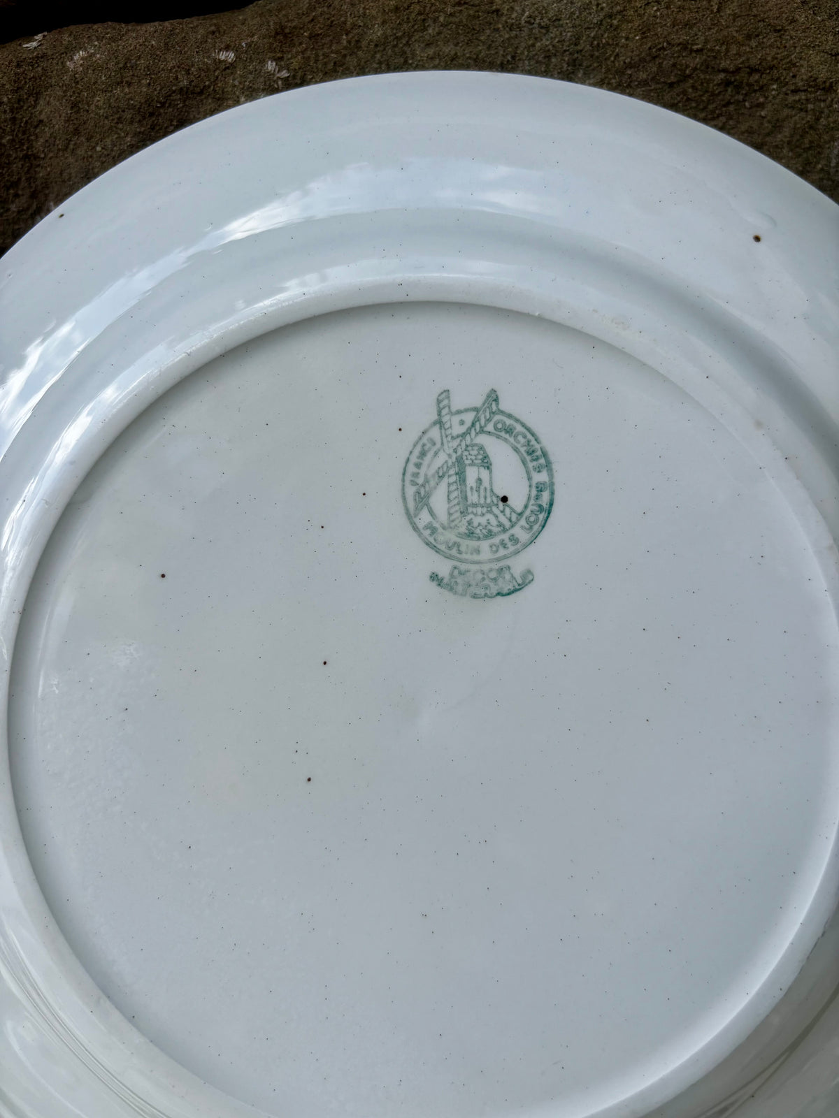 Assiettes Moulin des Loups pommes