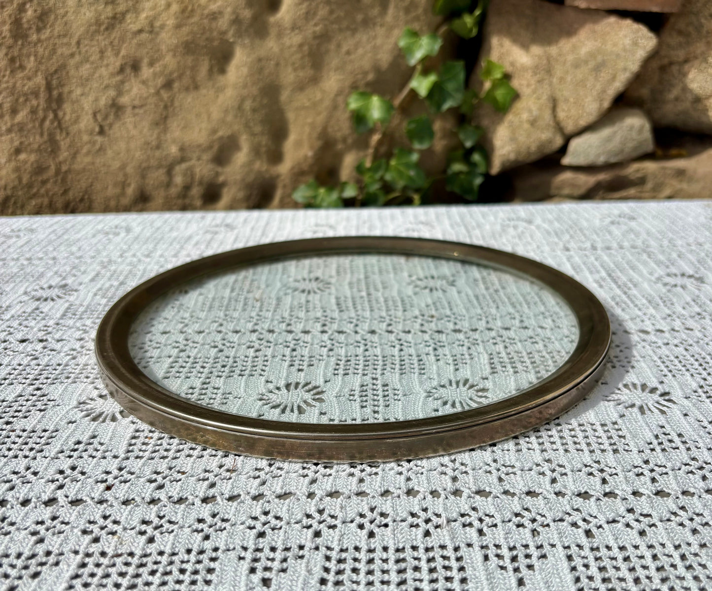 Dessous de plat en verre