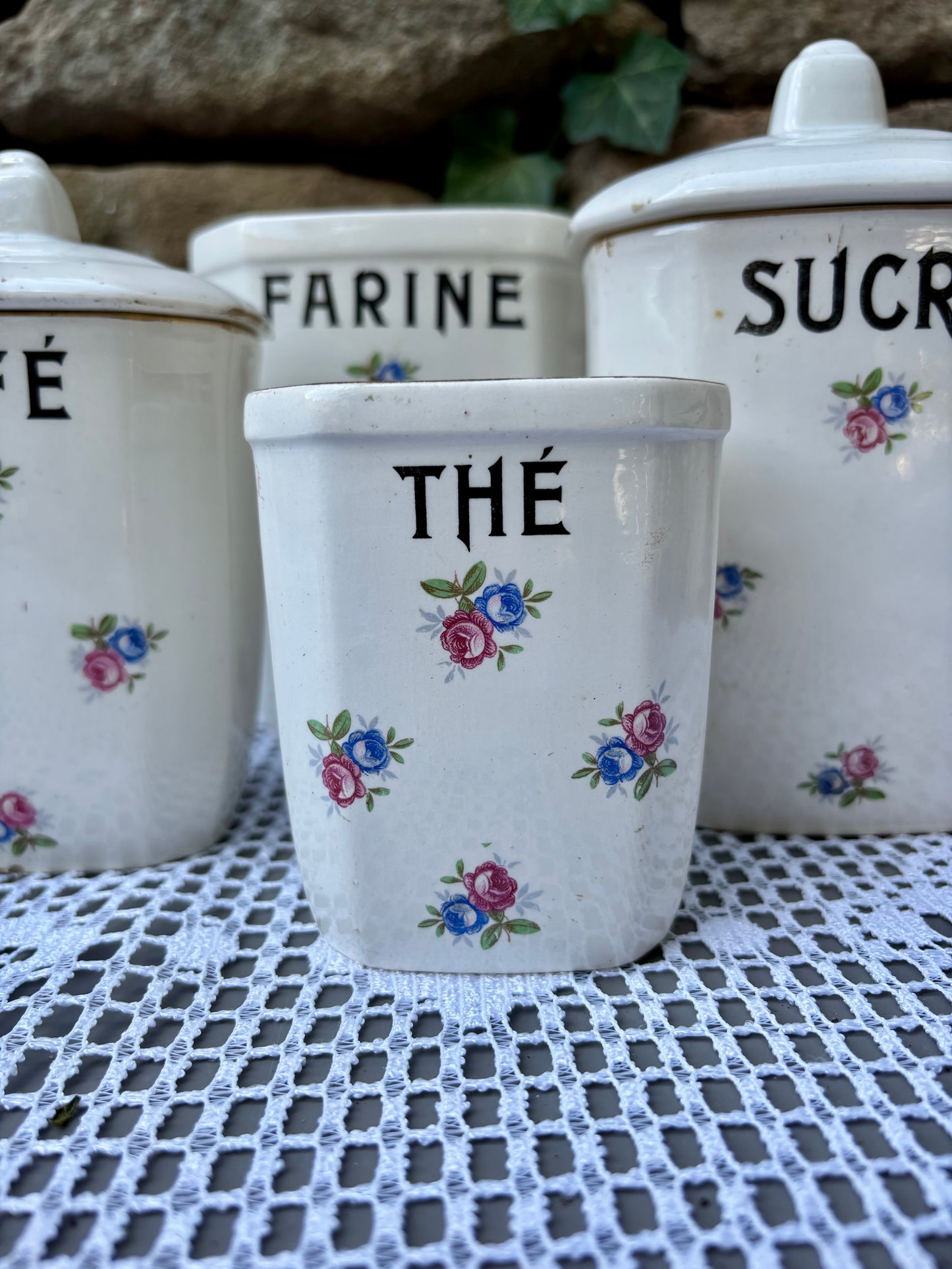 Pots à épices Digoin Sarreguemines