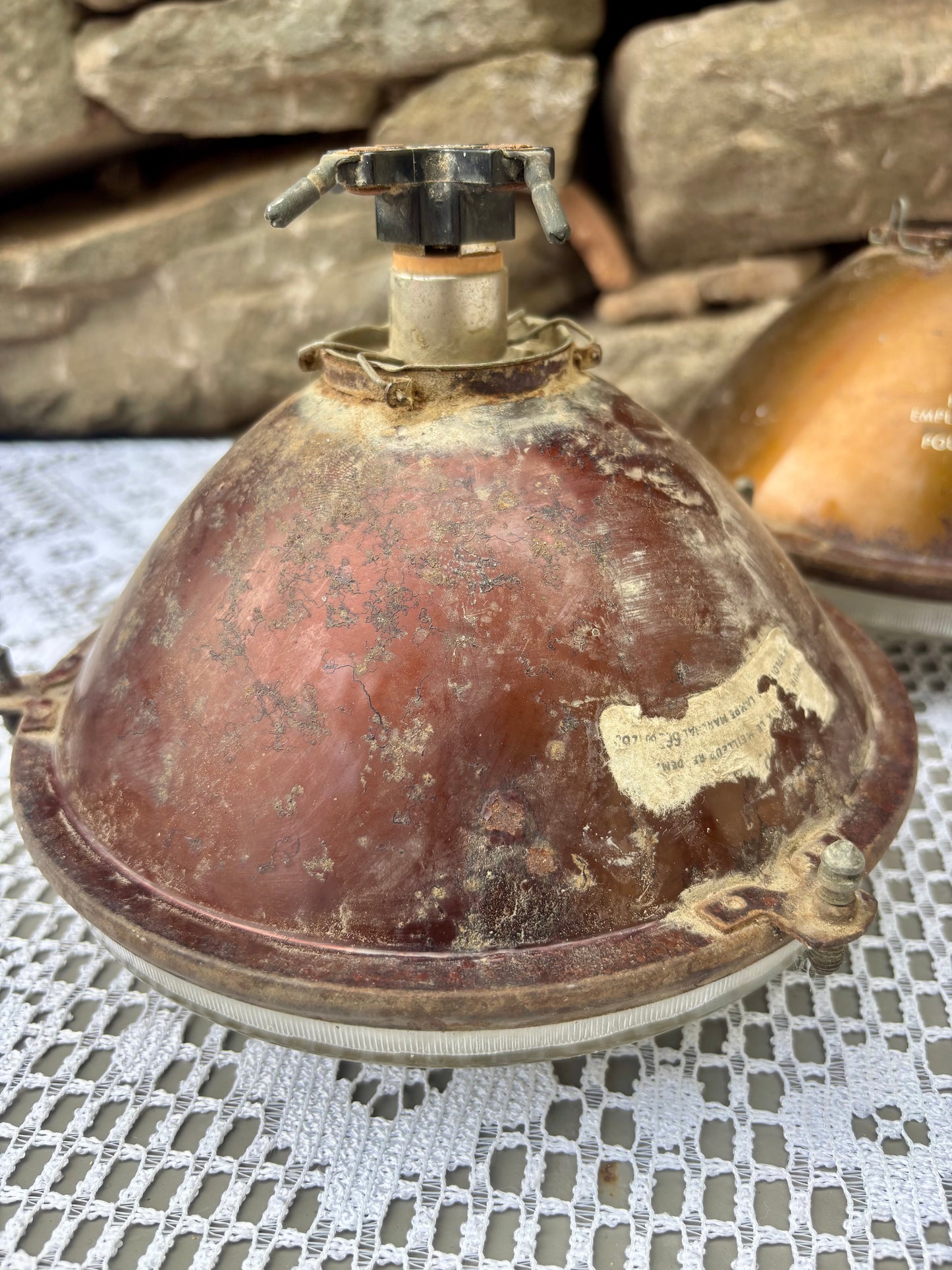 Phares blocs optiques auto Marchalj Equilux 1950 branchement