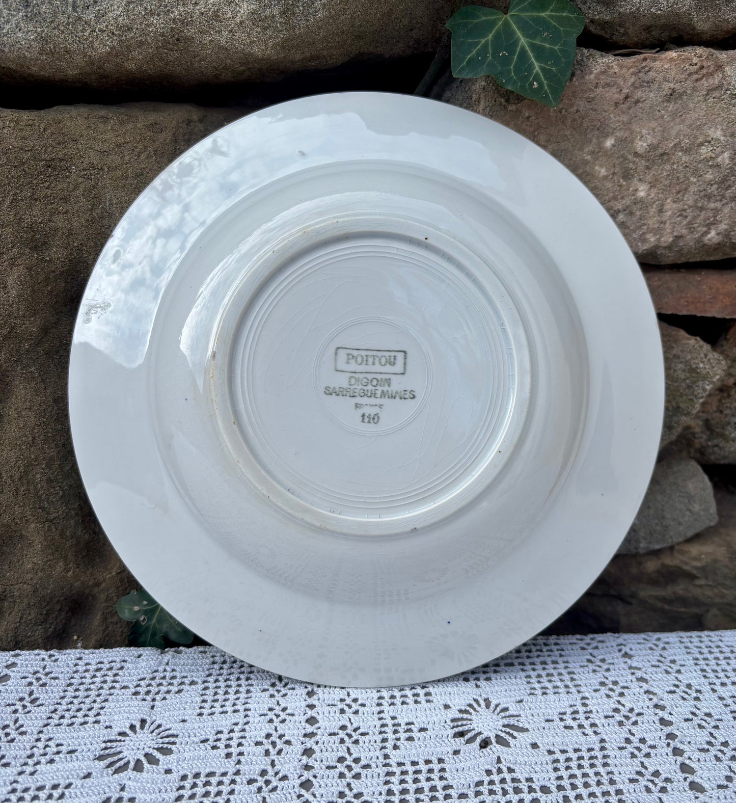 Tampon Digoin Sarreguemines 1950 Poitou