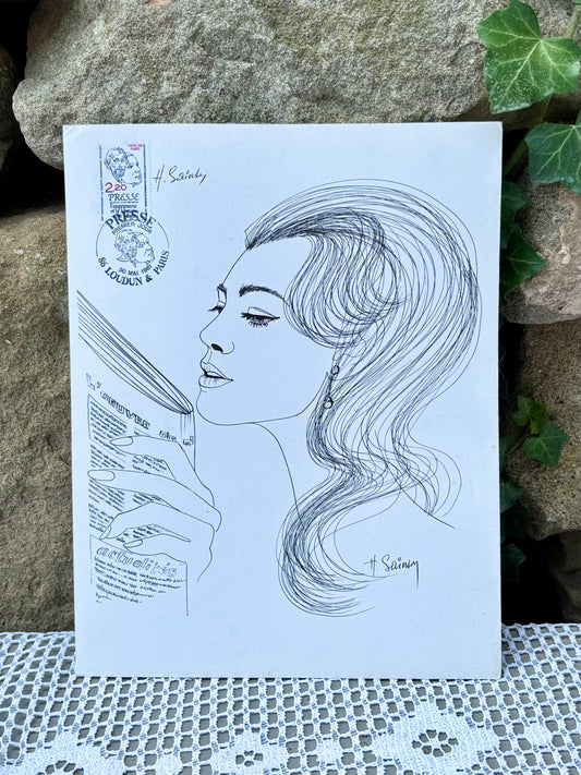 planche premier jour timbre 1981