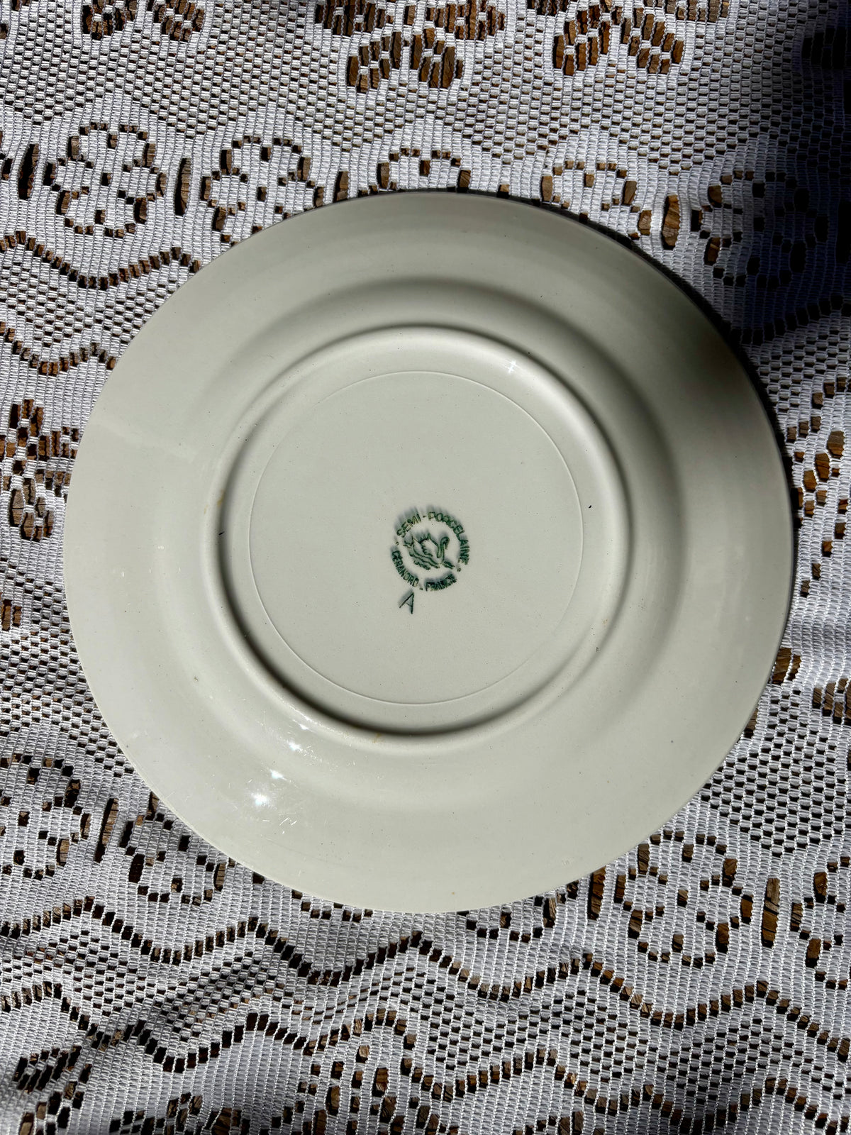 Assiettes Ceranord St Amand x5