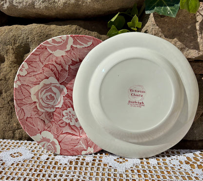 Assiettes anglaises roses