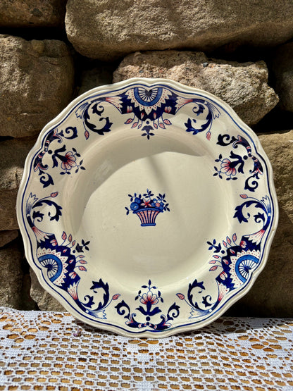 Assiette Longchamp modèle Rouennais