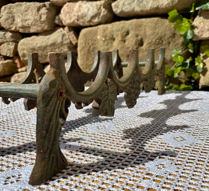 Porte bouteille fer forgé