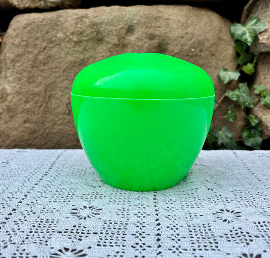 Sceau à glaçons pomme vintage vert acidulé 