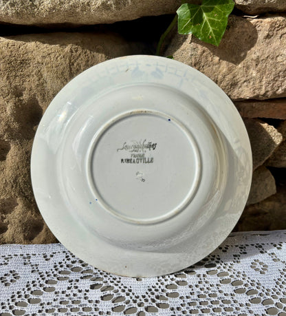 Assiette Ribeauvillé Sarreguemines