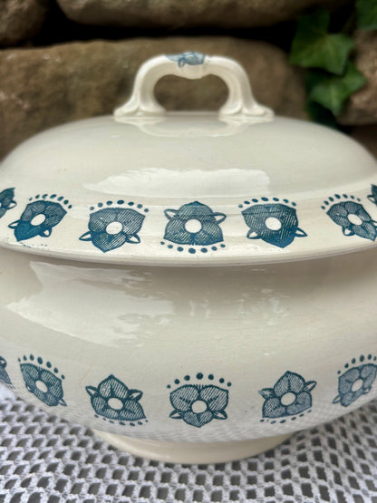 Soupière Faïencerie de Givors modèle Arlette