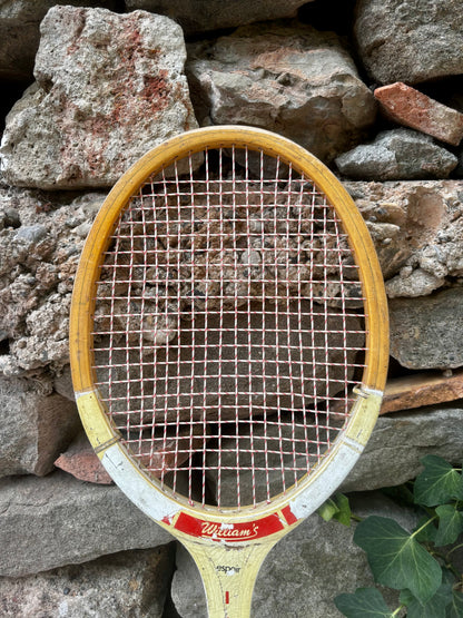Raquette de tennis vintage