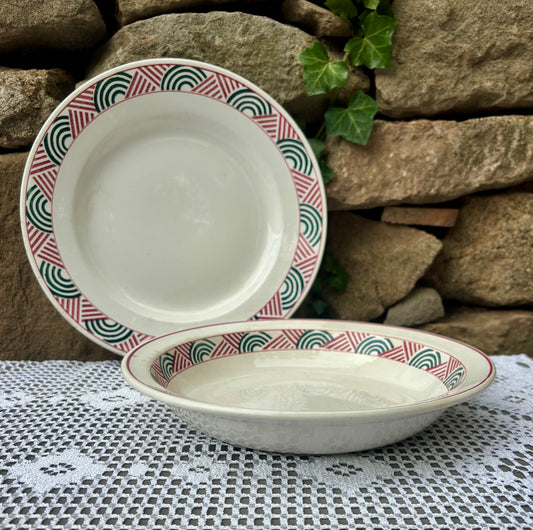 Plats Digoin Sarreguemines modèle Edenia