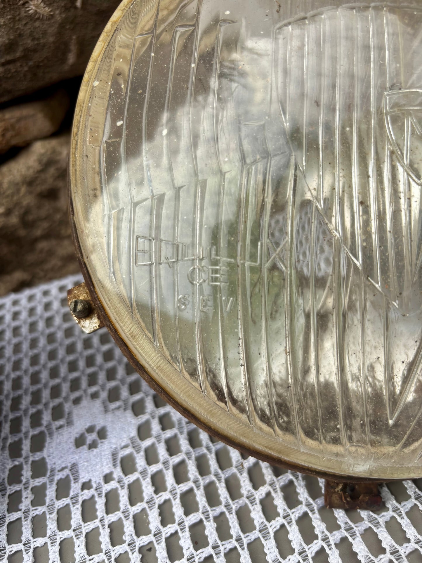 Phares blocs optiques auto Marchal Equilux 1950 