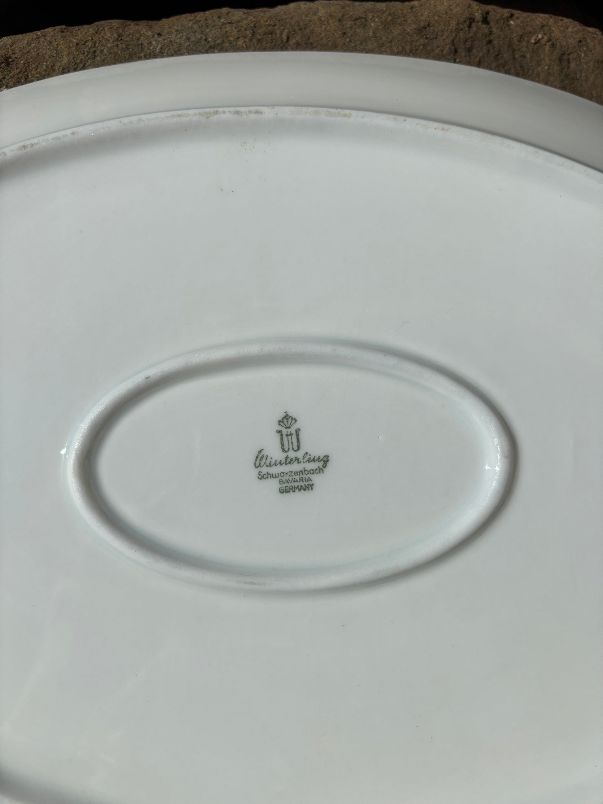 Winterling Schwarzenbach Bavaria Germany signature porcelaine vintage 