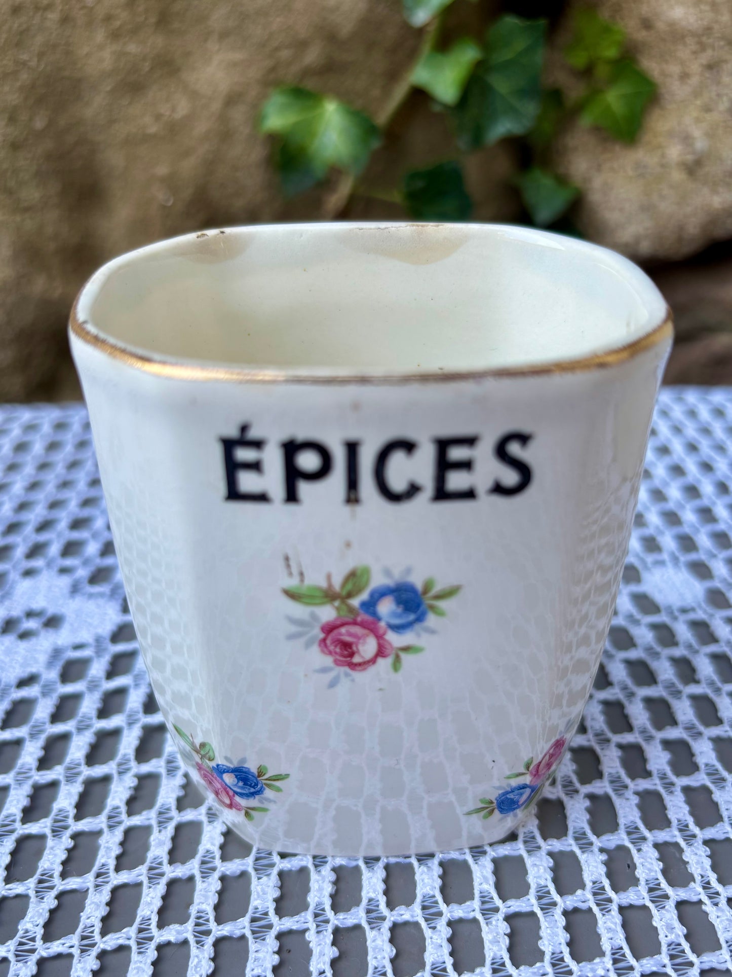 Pots à épices Digoin Sarreguemines