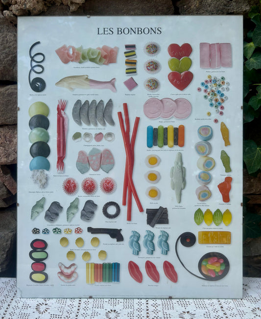 Affiche vintage « Les Bonbons »