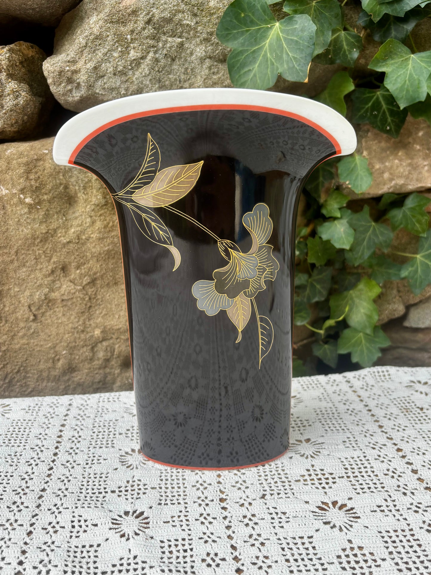 Vase Léonard Paris décor Tropica