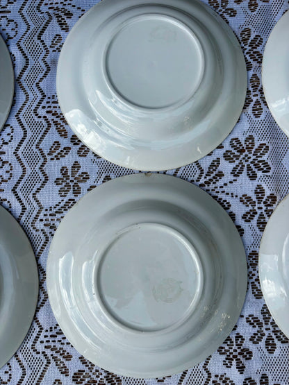 Assiettes creuses Moulin des Loups pommes