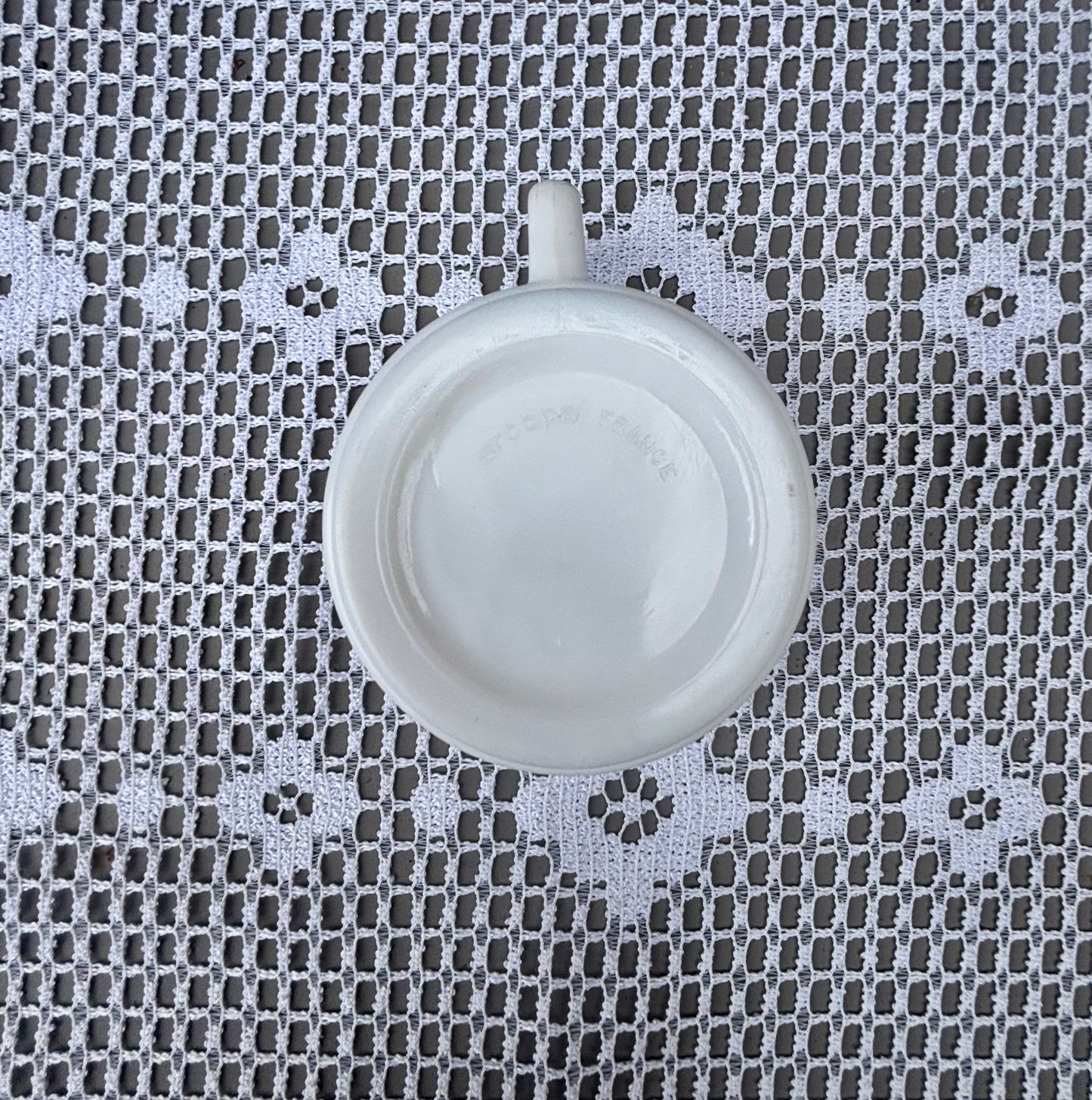 Tasse Arcopal motifs Origami