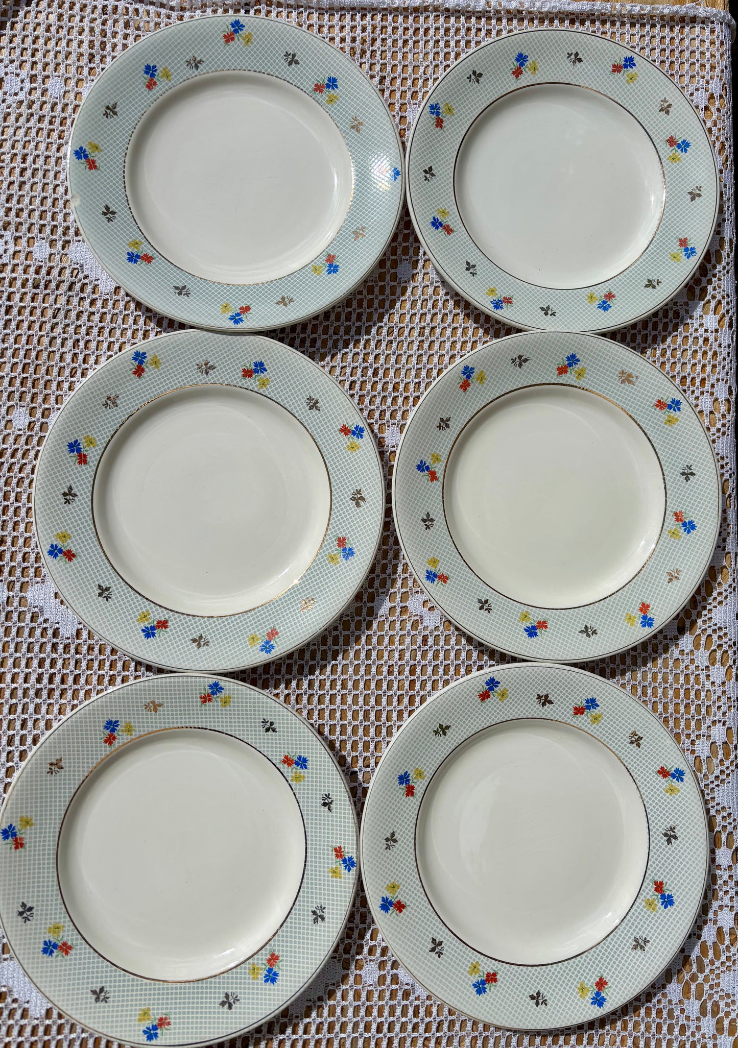Assiettes Salins modèle Christiane