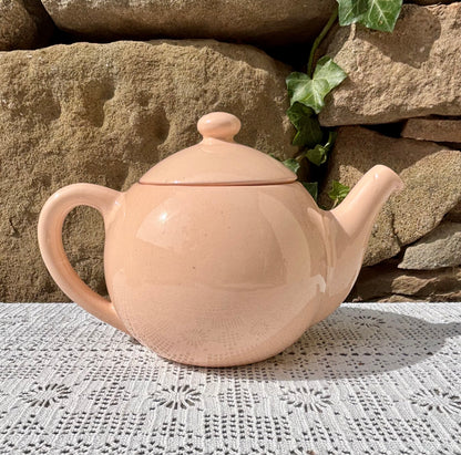 Service à thé Longwy rose pastel