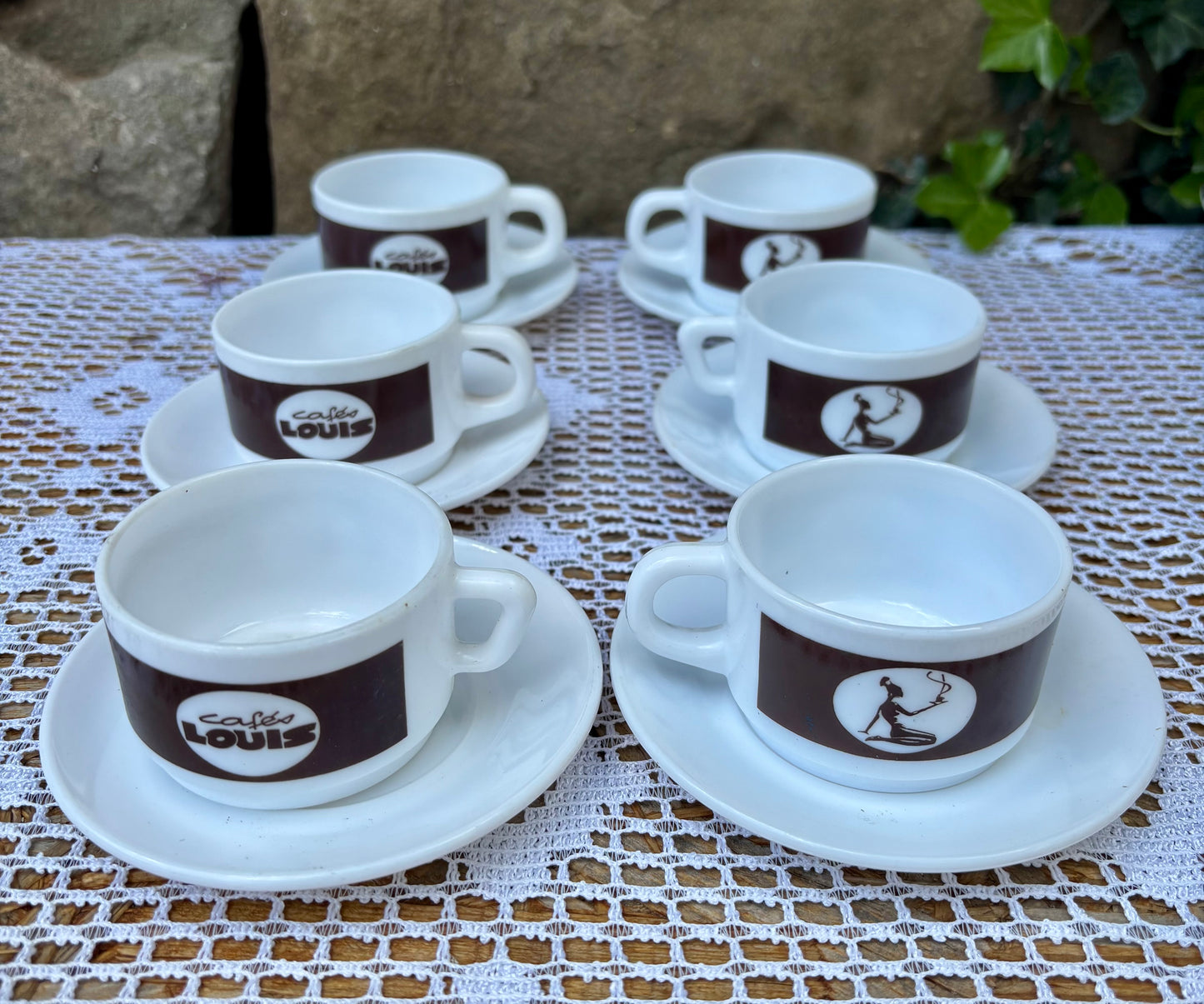Tasses à café Arcopal pour Cafés Louis