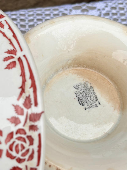 Soupière Faïencerie d’Onnaing