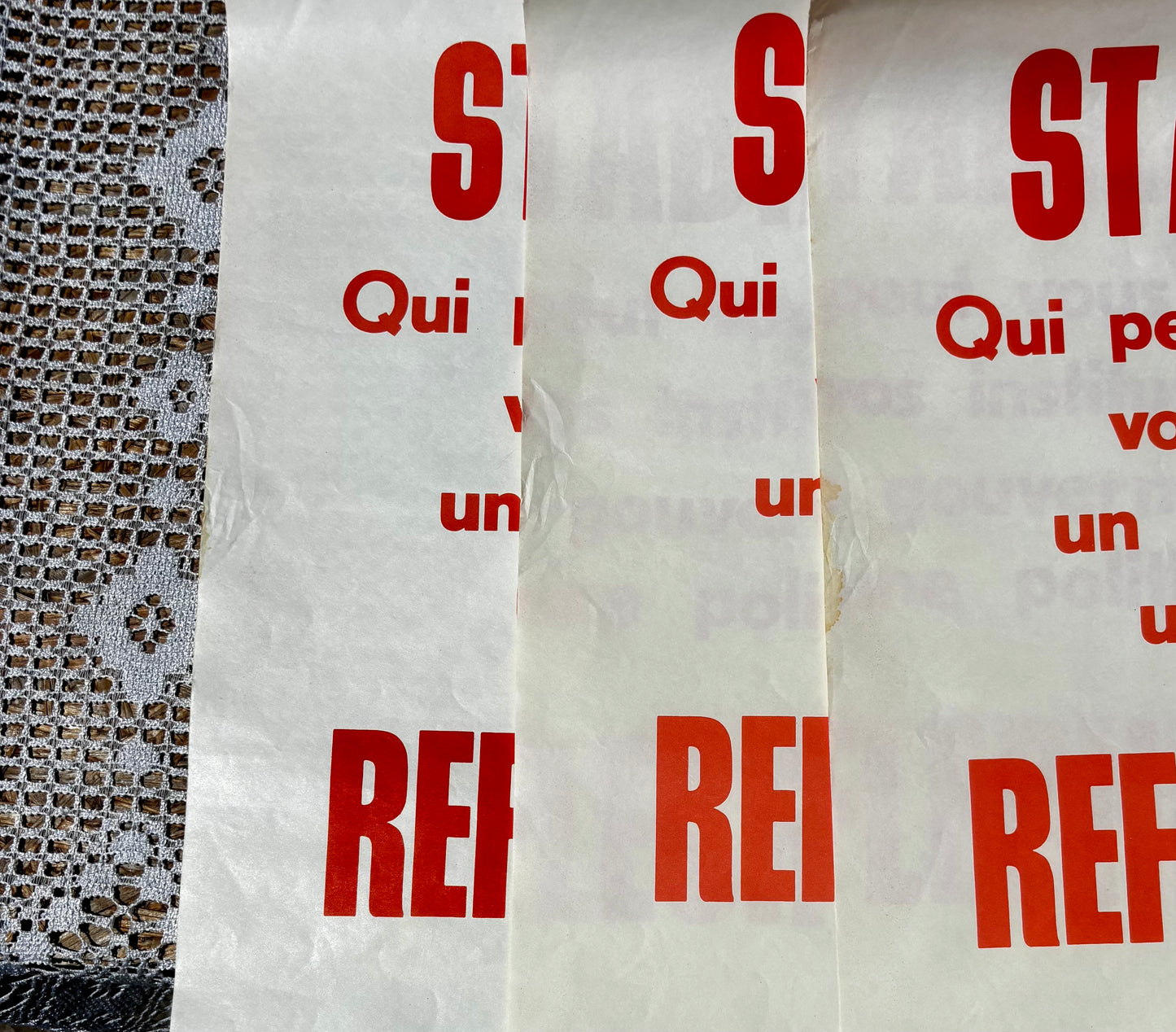 Affiche électorale Pompidou 1969