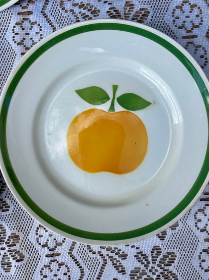 Assiettes Moulin des Loups pommes
