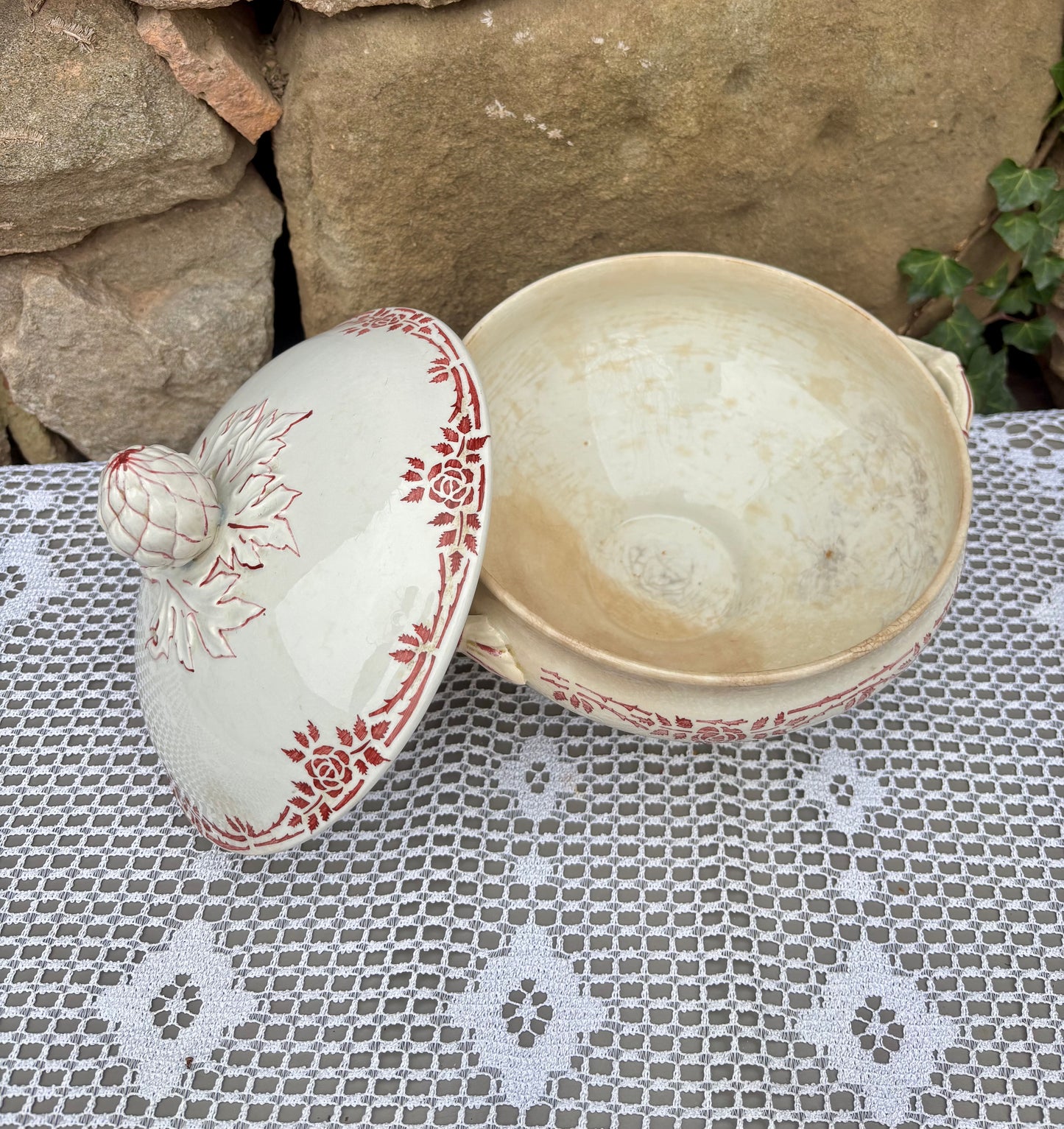 Soupière Faïencerie d’Onnaing