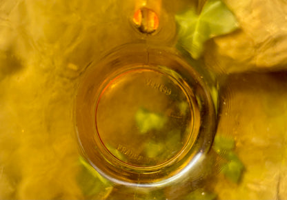 Tasses verre ambré Vereco