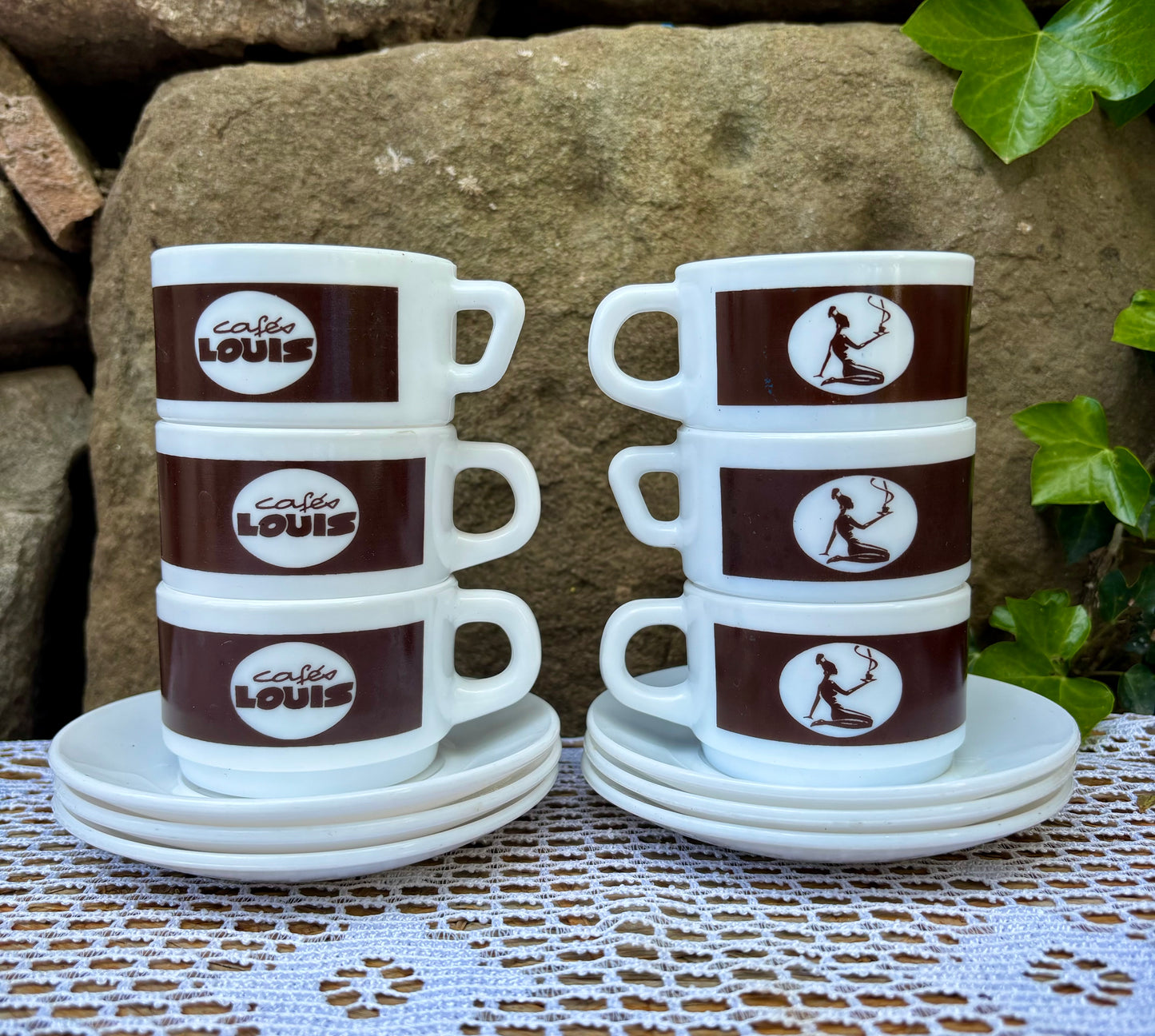 Tasses à café Arcopal pour Cafés Louis