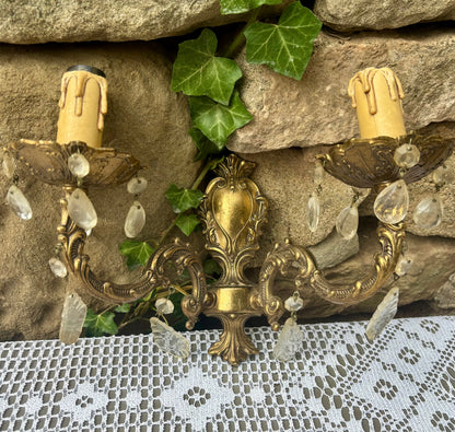 Appliques en bronze style Louis XVI